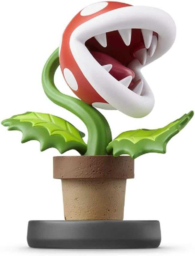 【月光魚 電玩部】全新現貨 amiibo PIRANHA PLANT 超級瑪利歐 食人花 吞食花 任天堂明星大亂鬥 NS