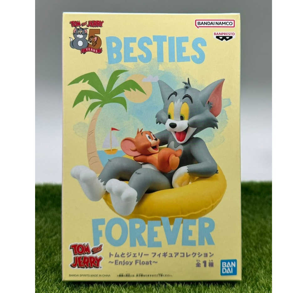 兩津[現貨] 萬代 日版 湯姆貓與傑利鼠 湯姆貓 傑利鼠 收藏 collection Enjoy Float 景品 公仔