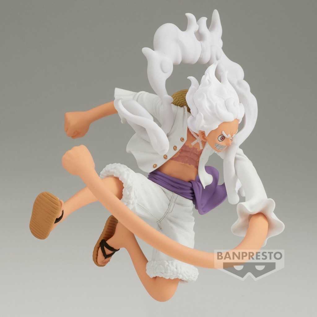 ￼[那模好玩] 現貨 日版 航海王 BATTLE RECORD COLLECTION 魯夫 5檔 尼卡 景品
