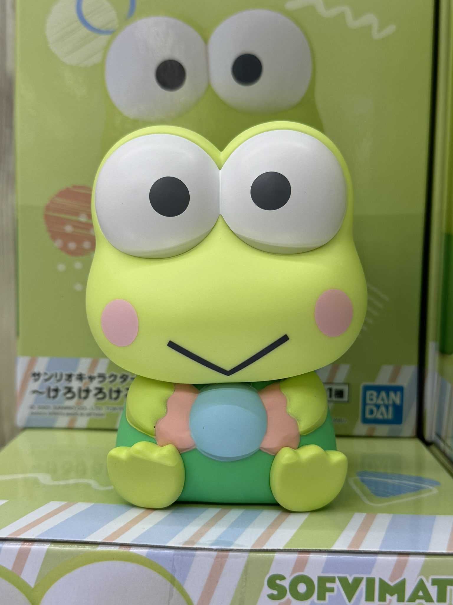 [那模好玩]  現貨 日版 景品 BANPRESTO 三麗鷗 SOFVIMATES 大眼蛙 公仔 模型