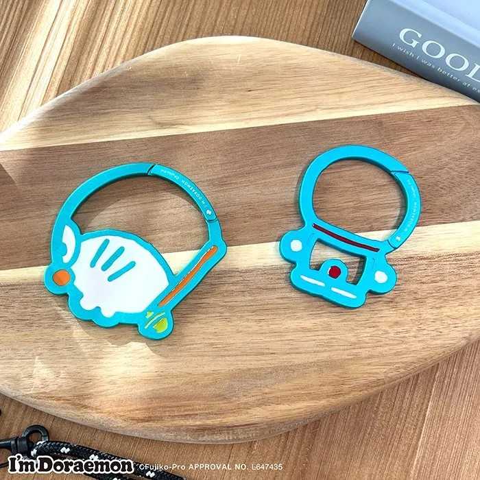 [那模好玩] 預購 哆啦a夢 I’M DORAEMON 側臉 全身 日本限定商品 造型登山扣 鑰匙圈 鑰匙圈扣環