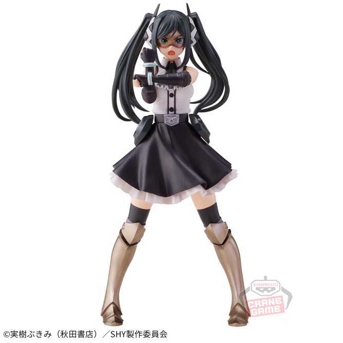 [那模好玩] 日版 SHY 靦腆英雄 LADY BLACK FIGURE 17CM 景品 公仔