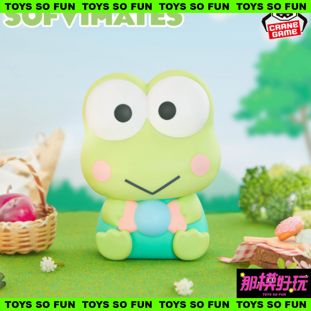 [那模好玩] 現貨 日版 景品 BANPRESTO 三麗鷗 SOFVIMATES 大眼蛙 公仔 模型