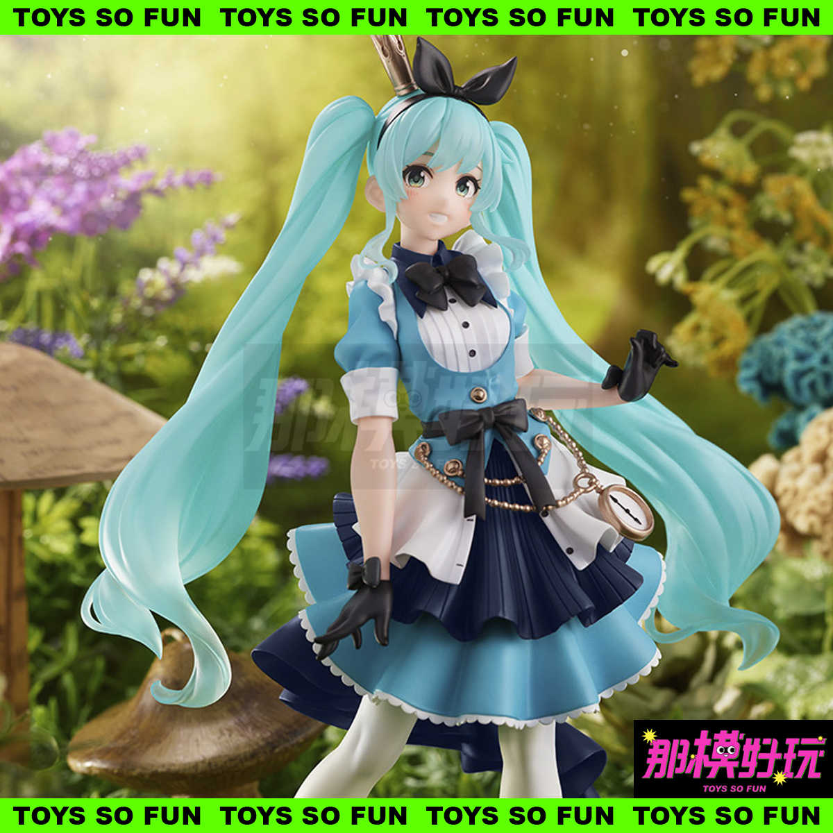 [那模好玩] 現貨 TAITO 初音未來 Princess AMP 愛麗絲 初音 公仔 模型 景品 藝術家傑作 21公分