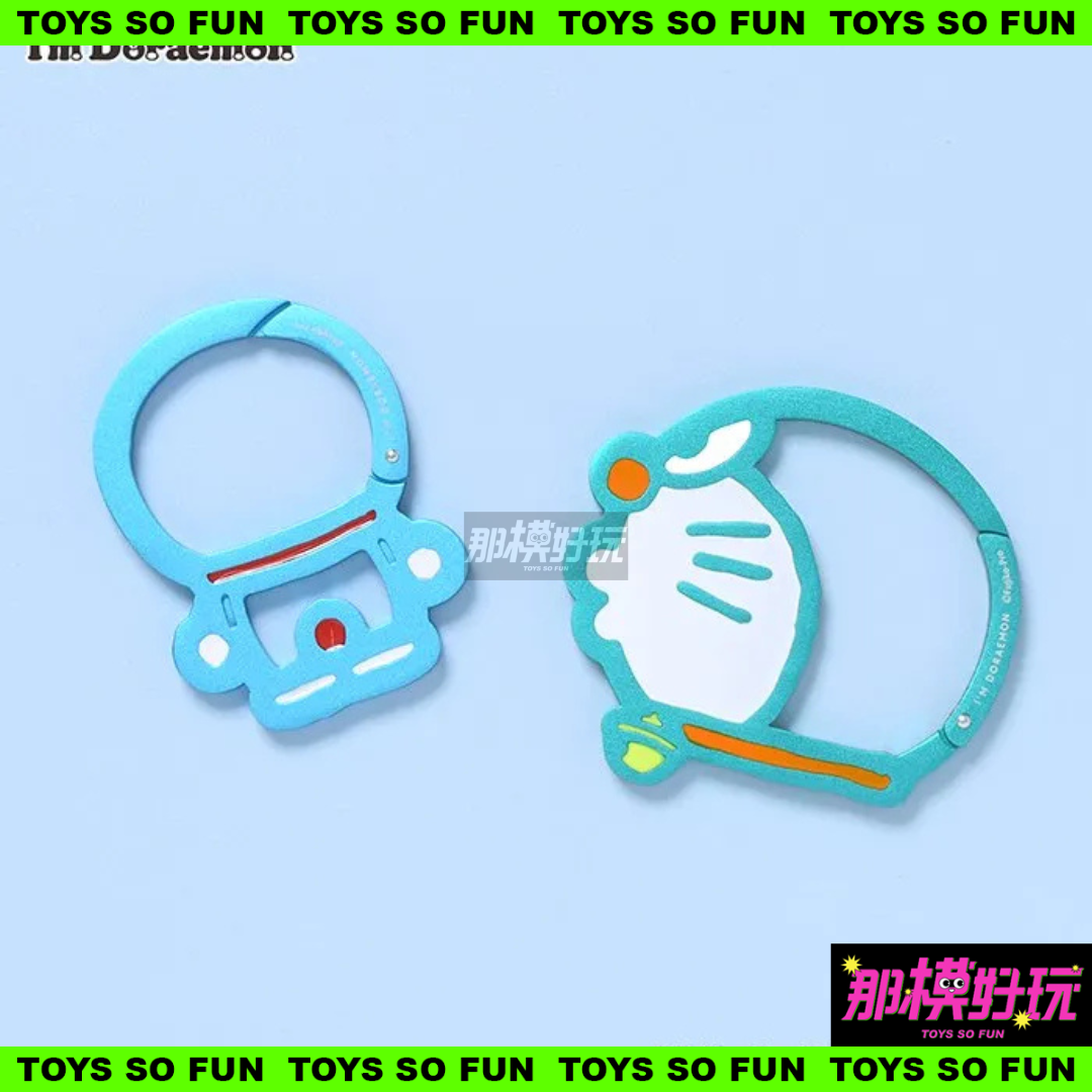 [那模好玩] 預購 哆啦a夢 I’M DORAEMON 側臉 全身 日本限定商品 造型登山扣 鑰匙圈 鑰匙圈扣環