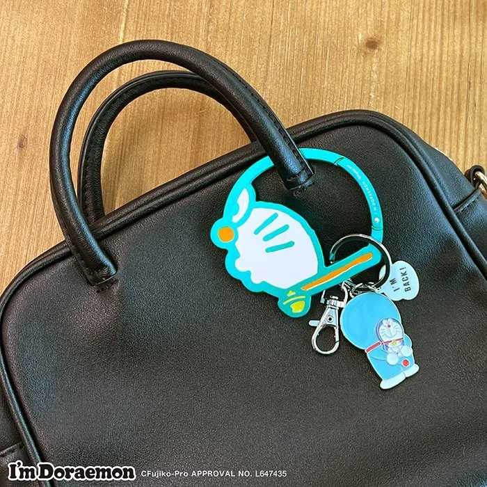 [那模好玩] 預購 哆啦a夢 I’M DORAEMON 側臉 全身 日本限定商品 造型登山扣 鑰匙圈 鑰匙圈扣環