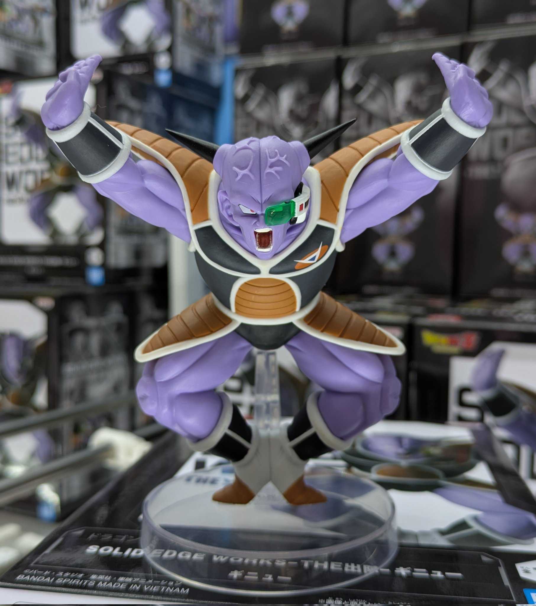 [那模好玩]  現貨 日版 金證 七龍珠Z SOLID EDGE WORKS THE出陣 基紐 景品 公仔