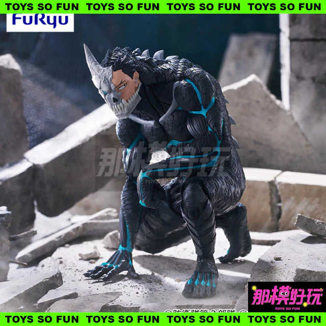 [那模好玩] 現貨 FuRyu 怪獸8號 日比野卡夫卡 泡麵蓋公仔 怪獸8號 蹲姿 公仔 景品