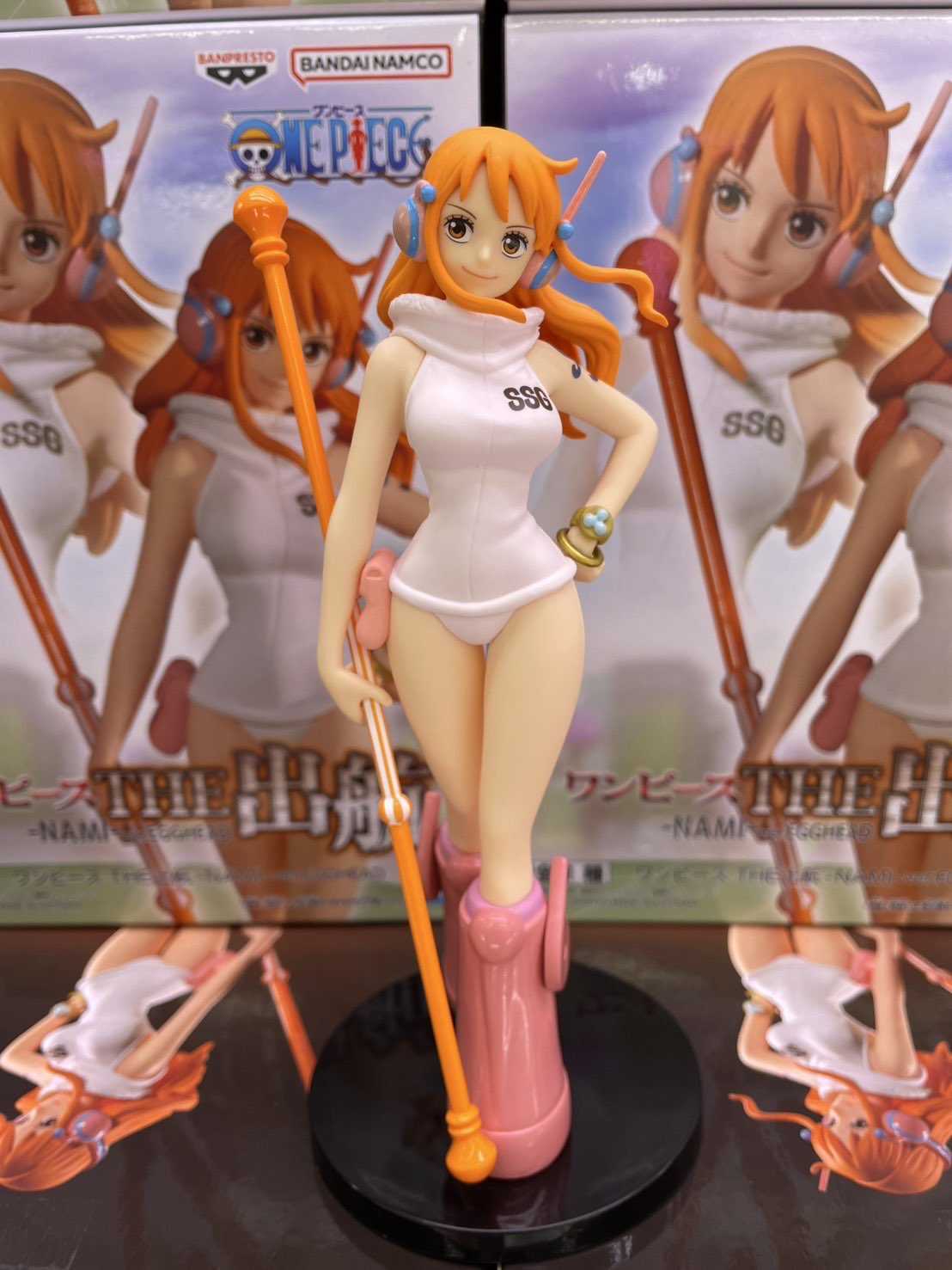 [那模好玩] 現貨 日版 金證 BP 景品 海賊王 THE 出航 SHUKKO 娜美 未來島 蛋頭島 公仔 航海王
