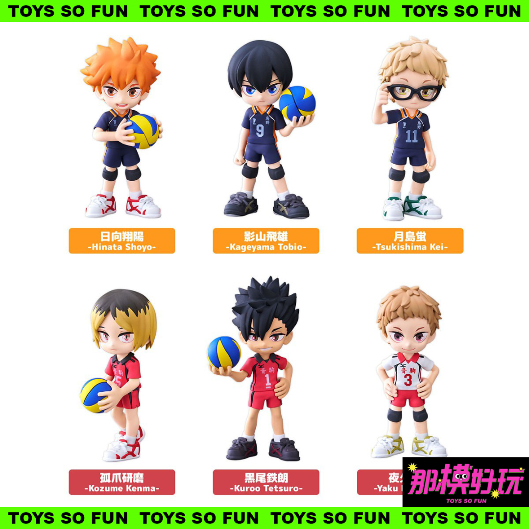 [那模好玩]  現貨 武士道 PalVerse 排球少年!! 全6種 盒玩 公仔 Q版