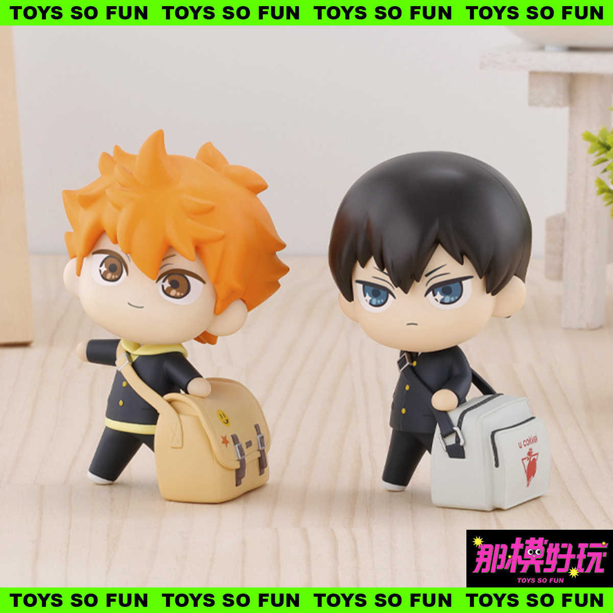 [那模好玩] 現貨 代理版 萬代 tekupiku 排球少年 日向翔陽 影山飛雄 公仔 Q版 拍照