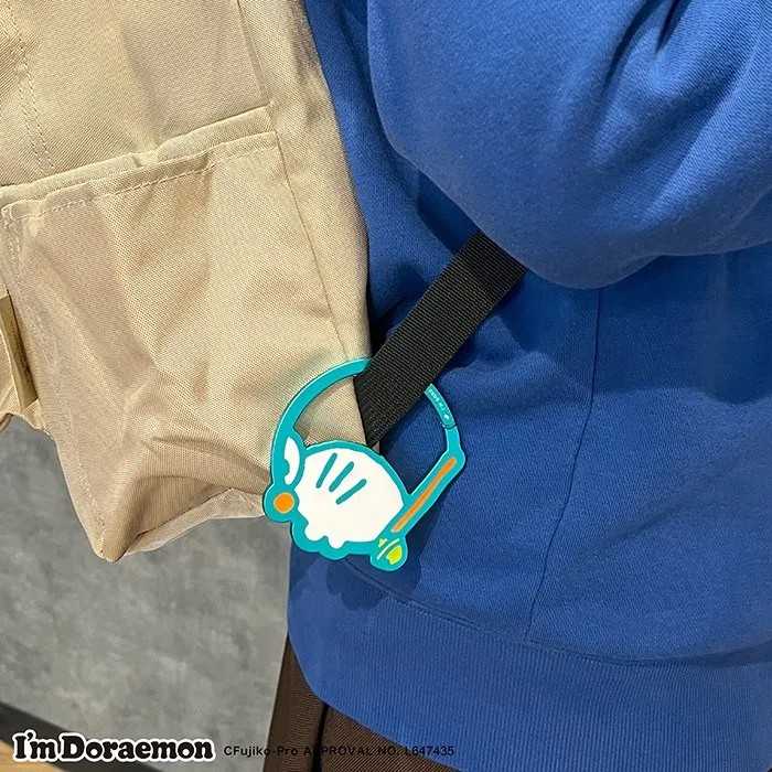 [那模好玩] 預購 哆啦a夢 I’M DORAEMON 側臉 全身 日本限定商品 造型登山扣 鑰匙圈 鑰匙圈扣環