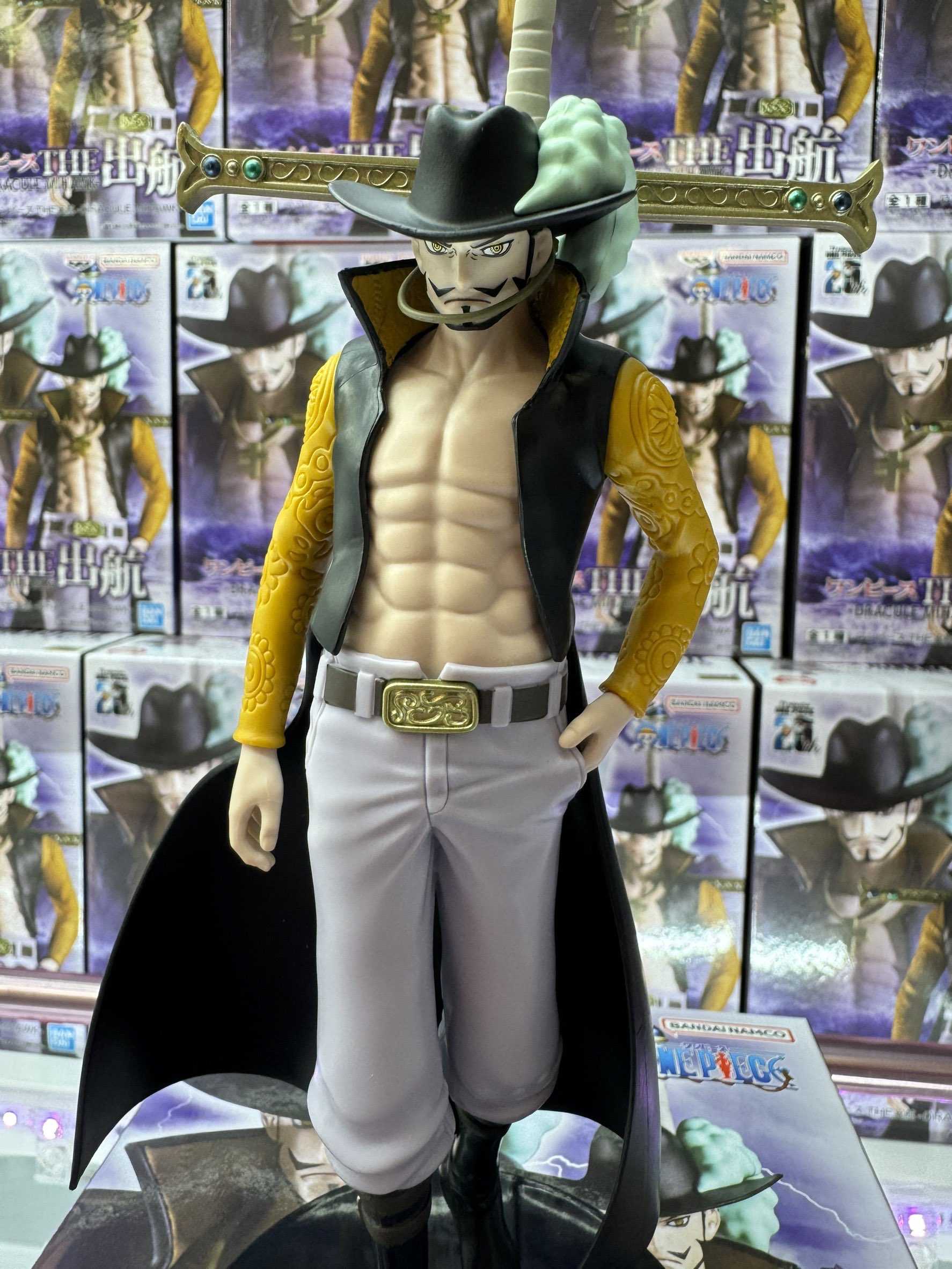 [那模好玩]  現貨 日版  金證 航海王 海賊王 THE 出航 七武海 鷹眼 喬拉可爾·密佛格 景品