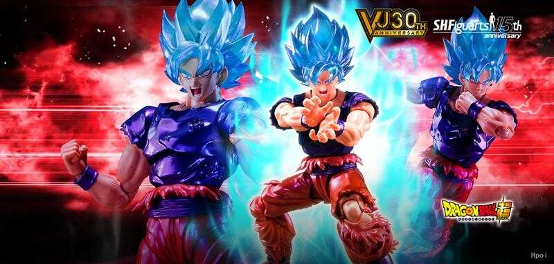 【怨念事務所】預約 12月(免訂金) V JUMP 應募 SHF 七龍珠超 SSGSS 超藍超級賽亞人神 孫悟空 界王拳 0827