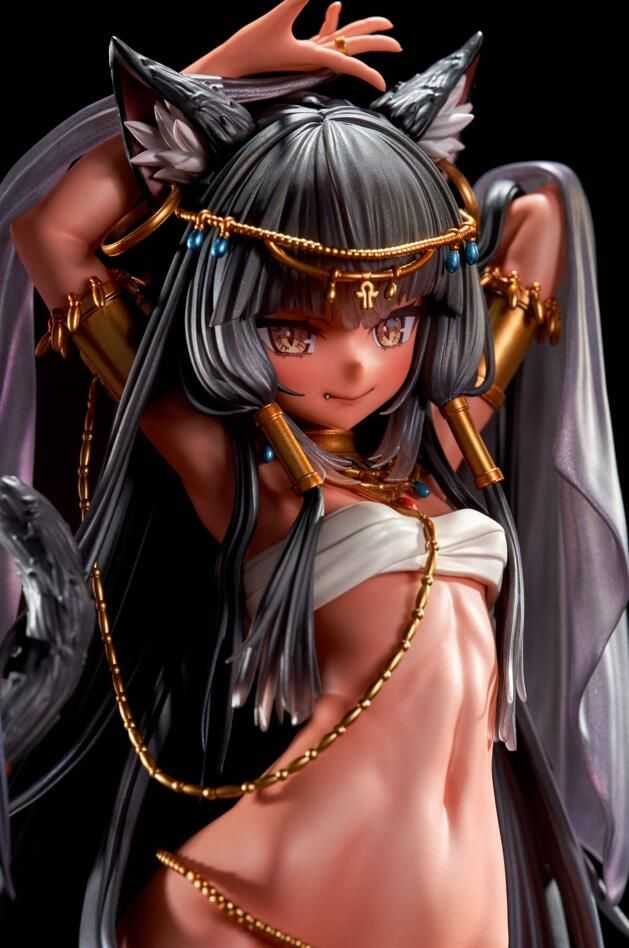 【怨念事務所】預約 12月(免訂金) PURE 狐宮ニギ 原畫 女神芭絲特 特別版 1/6 附色紙+掛軸 0526