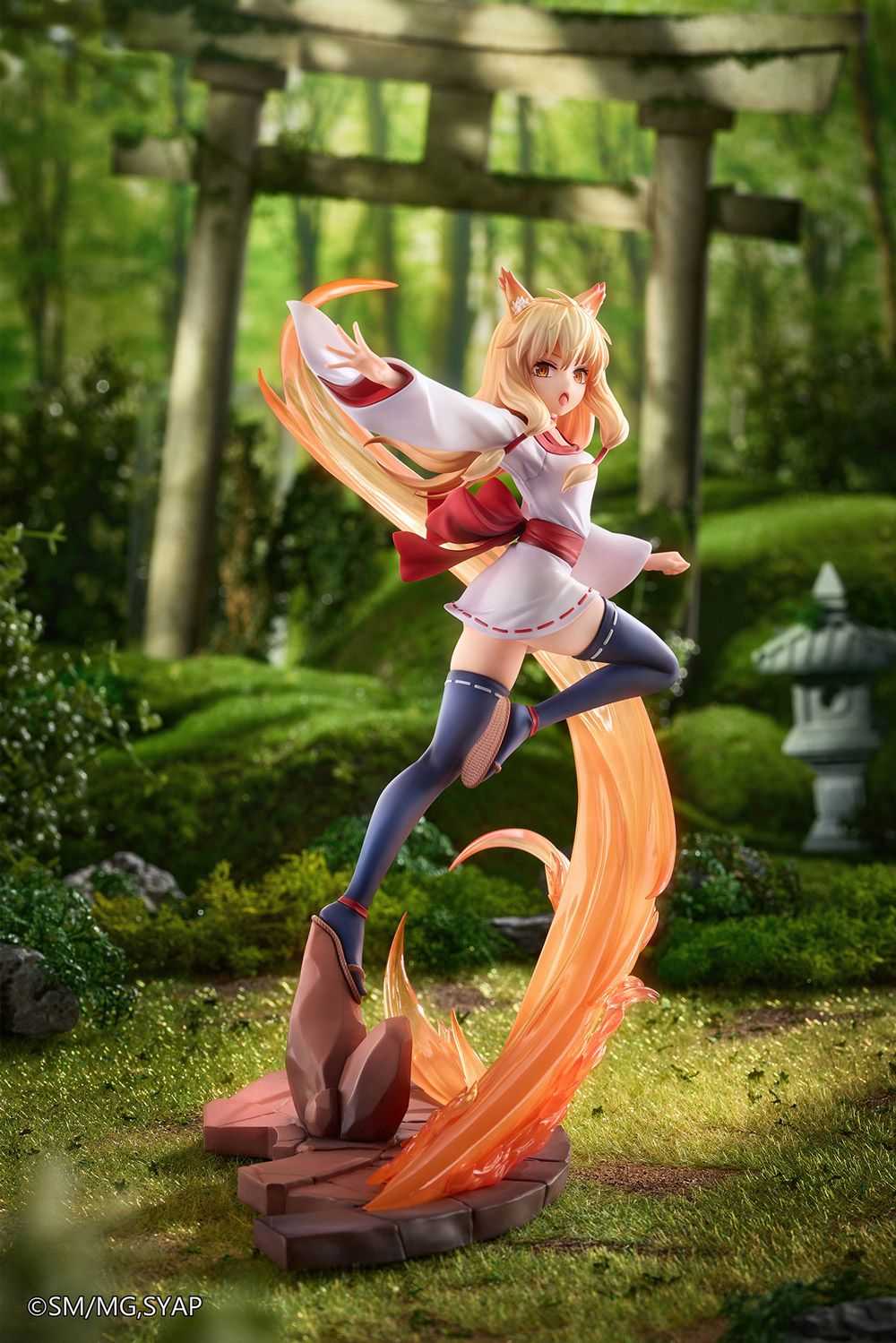 【怨念事務所】預約 9月(免訂金) ABC ANIMATION 戰國妖狐 救世姐弟篇 迅火\u0026小玉 1/7 套組附特典 1110