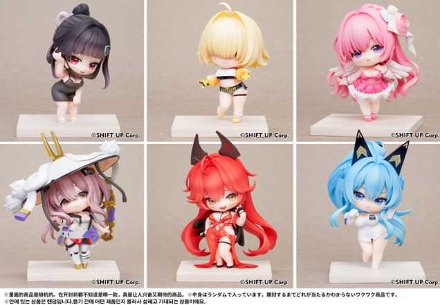 【怨念事務所】預約 11月 Hobby sakura 勝利女神 妮姬 SAC Q版盲盒 第二彈 中盒6入 附特典背景板 0706