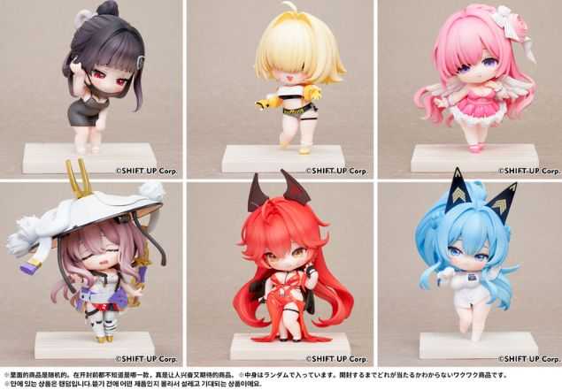 【怨念事務所】預約 11月 Hobby sakura 勝利女神 妮姬 SAC Q版盲盒 第二彈 中盒6入 附特典背景板 0706