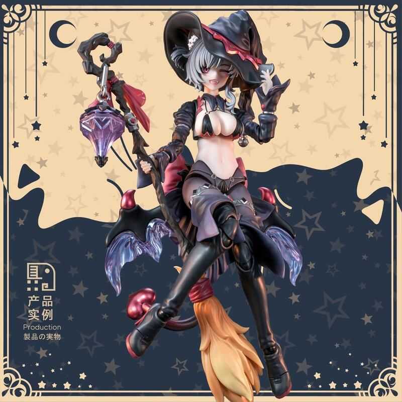 【怨念事務所】預約商品 9月(免訂金) 次元具象 見習魔女 星川貓貓 1/12 黑髮版 0615