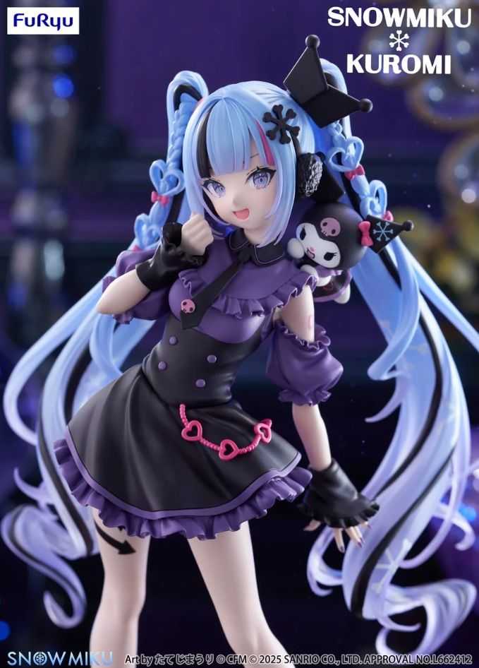 【怨念事務所】預約 3月(免訂金) Furyu 景品 Trio-Try-It 初音未來 雪初音 × 庫洛米 1019