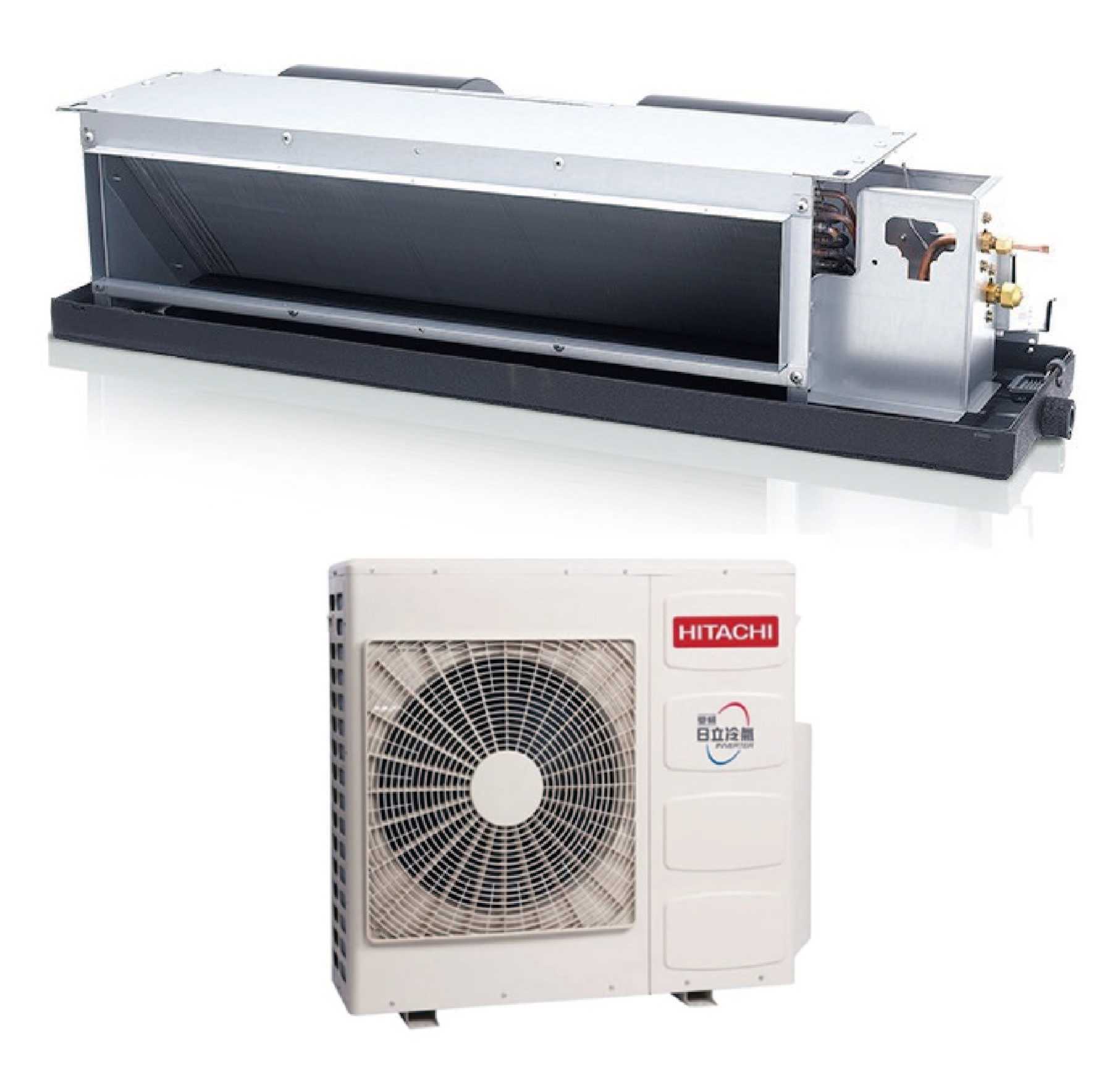 【HITACHI 日立】18坪 變頻冷暖吊隱式分離式冷氣 RAD-110NJP1/RAC-110NP(含基本安裝)
