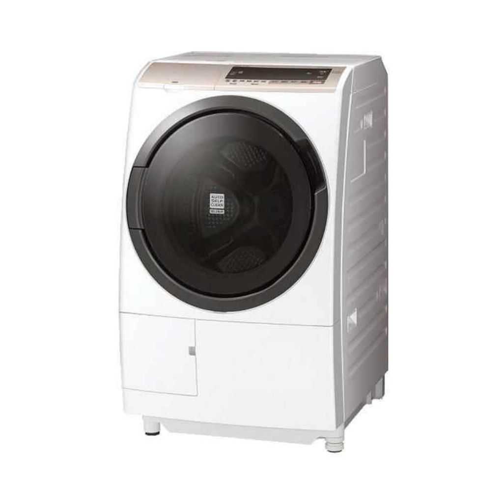 【HITACHI 日立】11.5kg 日本製 洗脫烘變頻 滾筒式洗衣機 BDSV115GJ-W 星燦白左開
