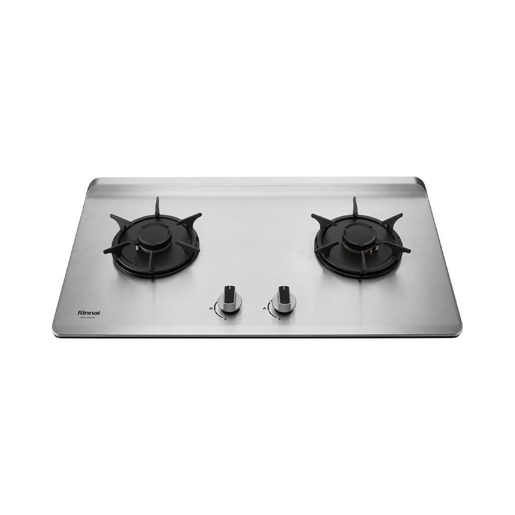 【林內】檯面式彩焱不銹鋼雙口爐 RB-L2700S(含基本安裝)