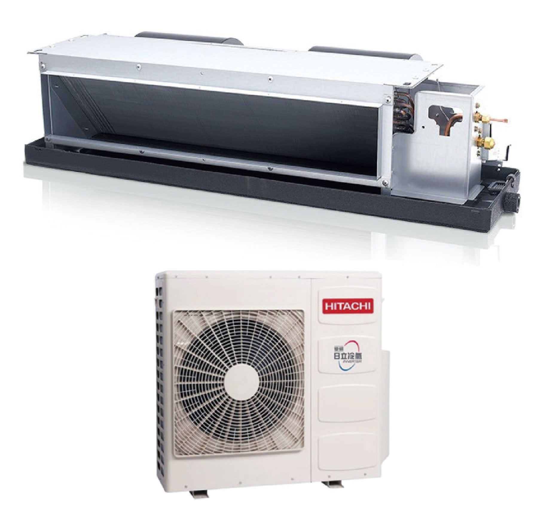 【HITACHI 日立】13坪 變頻冷暖吊隱式分離式冷氣 RAD-81NJP1/RAC-81NP(含基本安裝)