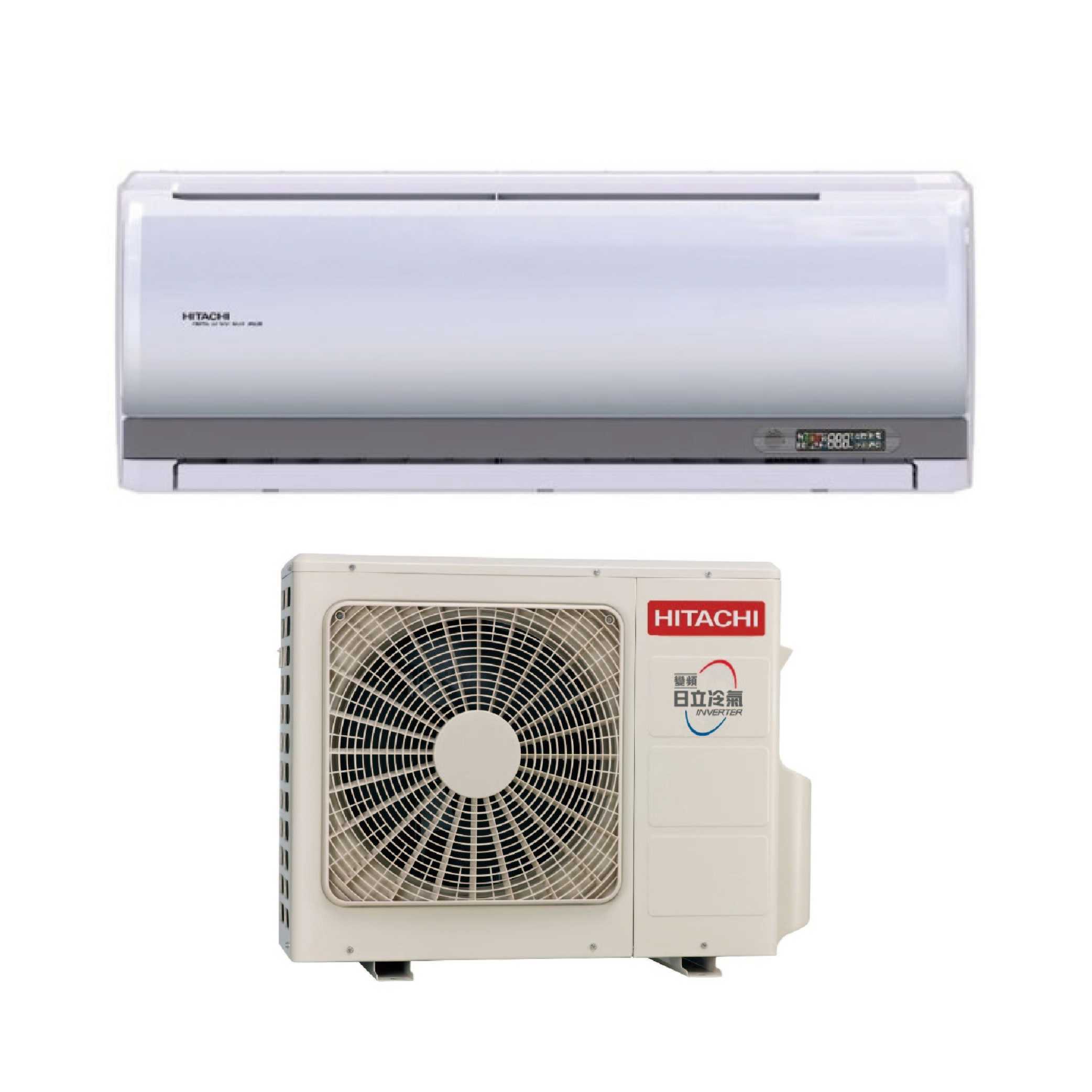 【HITACHI 日立】3坪 變頻冷暖分離式冷氣 RAS-22NJP1/RAC-22NP(含基本安裝)