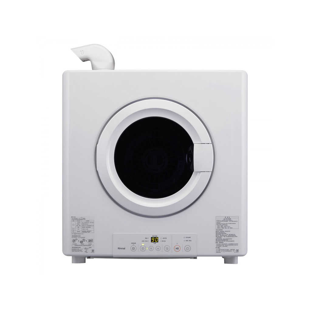 【林內】 6公斤瓦斯乾衣機 RDT-62-TR-W(含基本安裝)