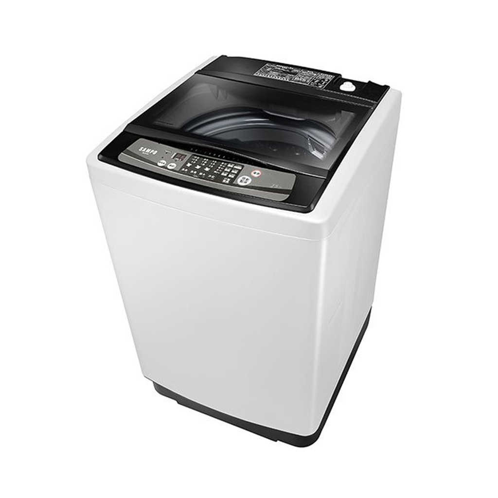 【聲寶】15公斤經典定頻直立式單槽洗衣機 ES-H15F(W1)(含基本安裝)