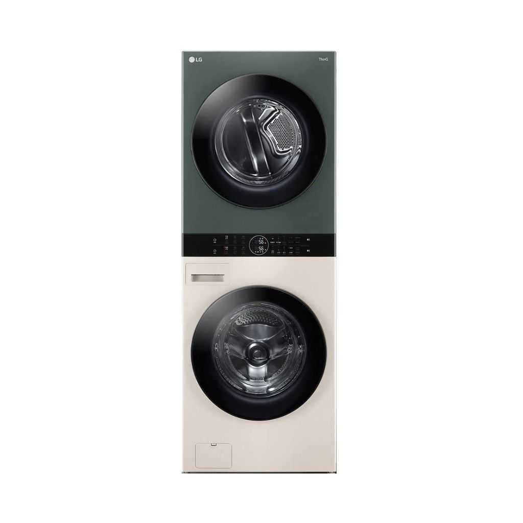 【LG 樂金】19kg LG WashTower™ AI智控洗乾衣機｜WD-S1916JGB(含基本安裝)