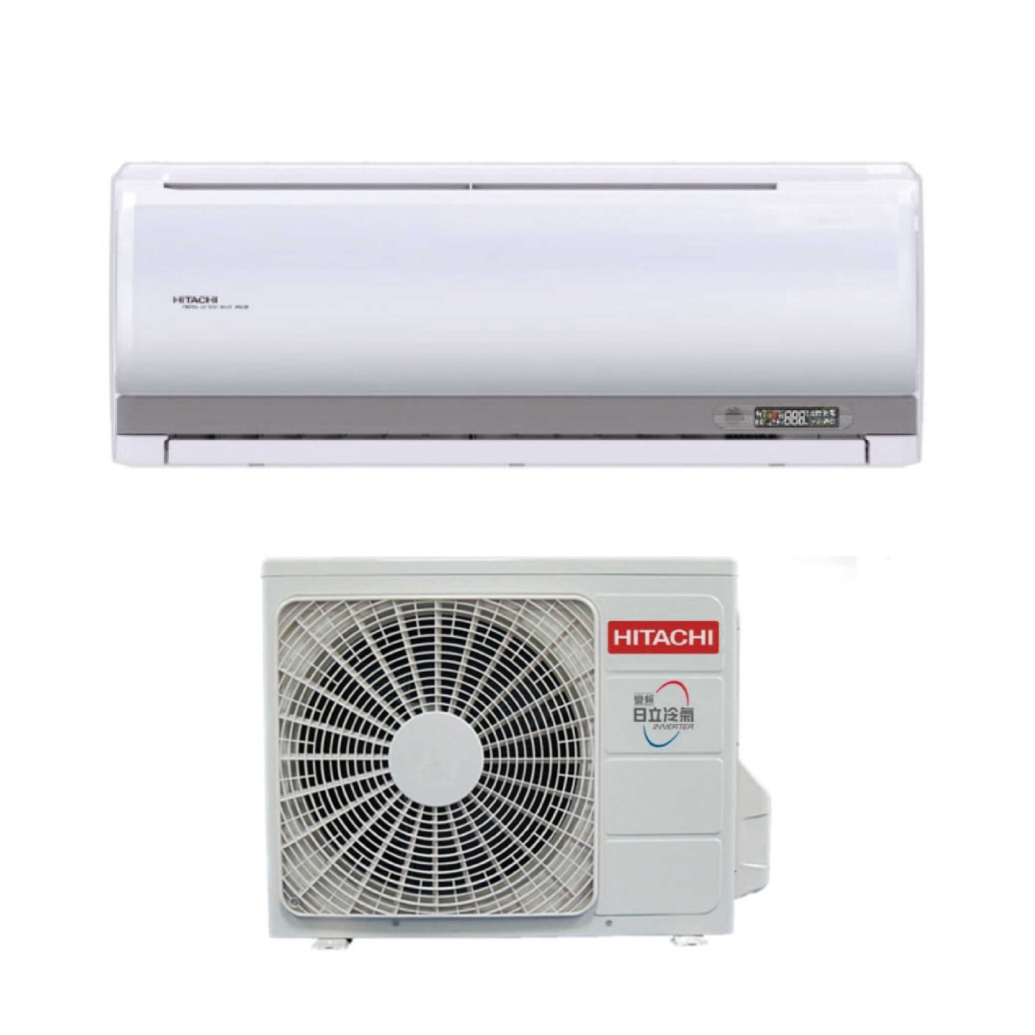 【HITACHI 日立】4坪 變頻分離式冷氣 RAS-28NJP1/RAC-28JP(含基本安裝)