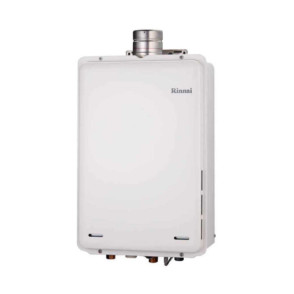 【Rinnai 林內】24L 屋內型 精準控溫 強制排氣式熱水器 REU-A2426WF-TR(含基本安裝)