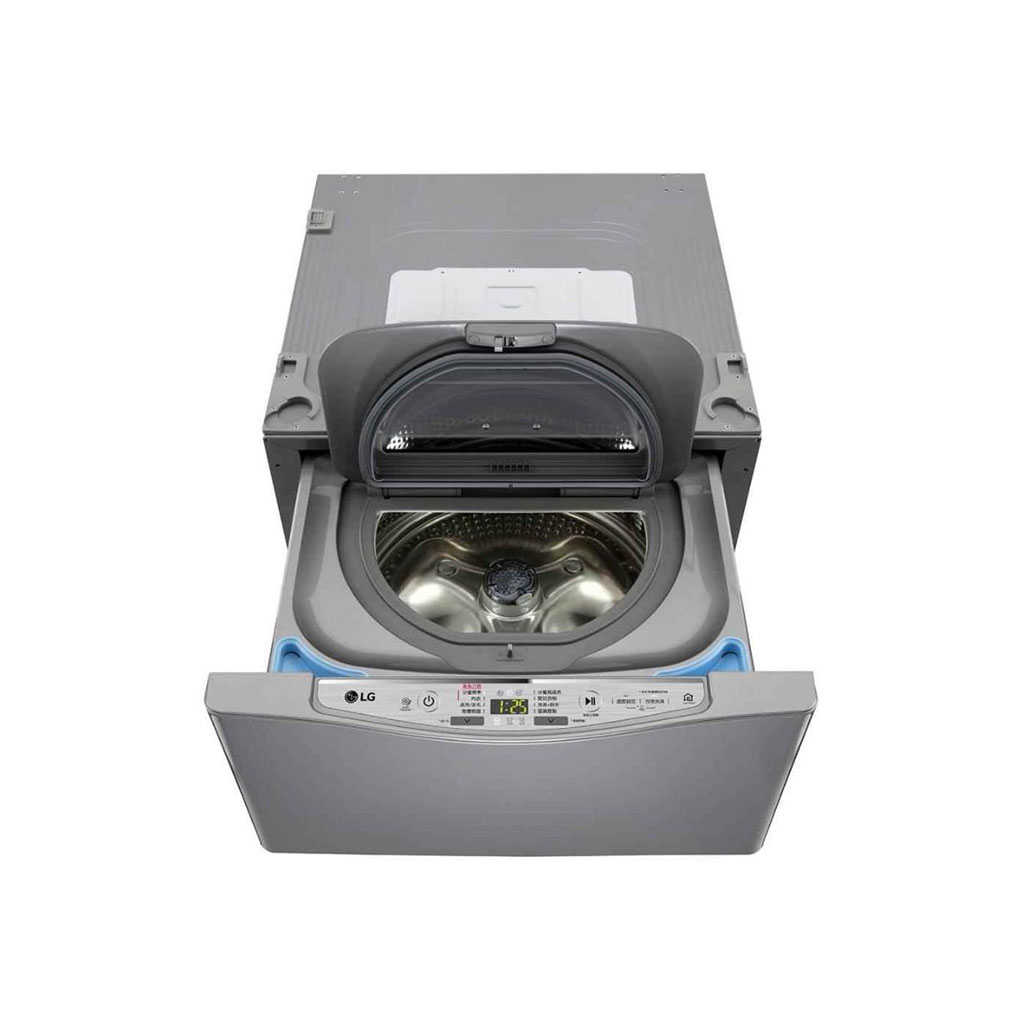 【LG 樂金】2kg 底座型 WiFi迷你洗衣機 蒸洗脫 星辰銀 WT-SD200AHV(含基本安裝)