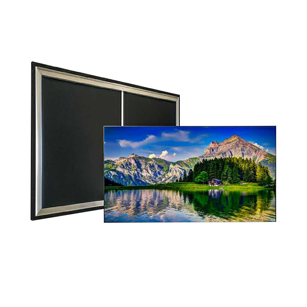 【Grandview】113吋 Edge 12mm 美背超窄邊框 固定畫框幕 PE-G113(16:10)UHD130