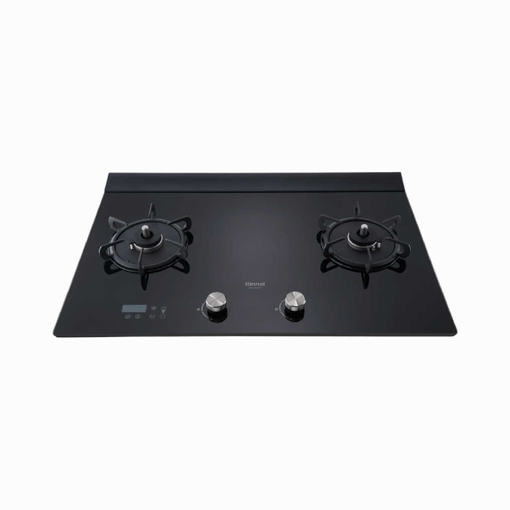 【Rinnai 林內】雙口緻溫定時玻璃檯面爐(黑) RB-A2760G(B)(含基本安裝)