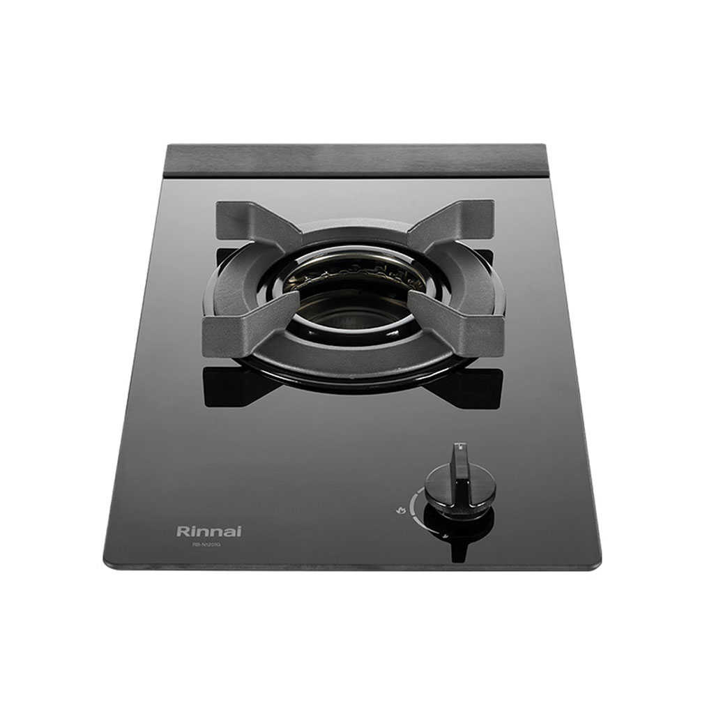【林內】《一定要詢價》檯面式內焰玻璃單口爐 RB-N1201G(B)(含基本安裝)