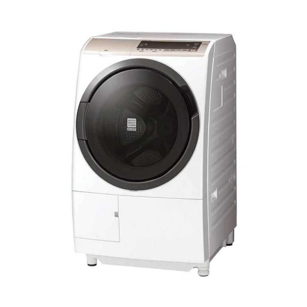 【HITACHI 日立】11.5kg 日本製 洗脫烘變頻 滾筒式洗衣機 BDSV115EJ-W 星燦白左開(含基本安裝)