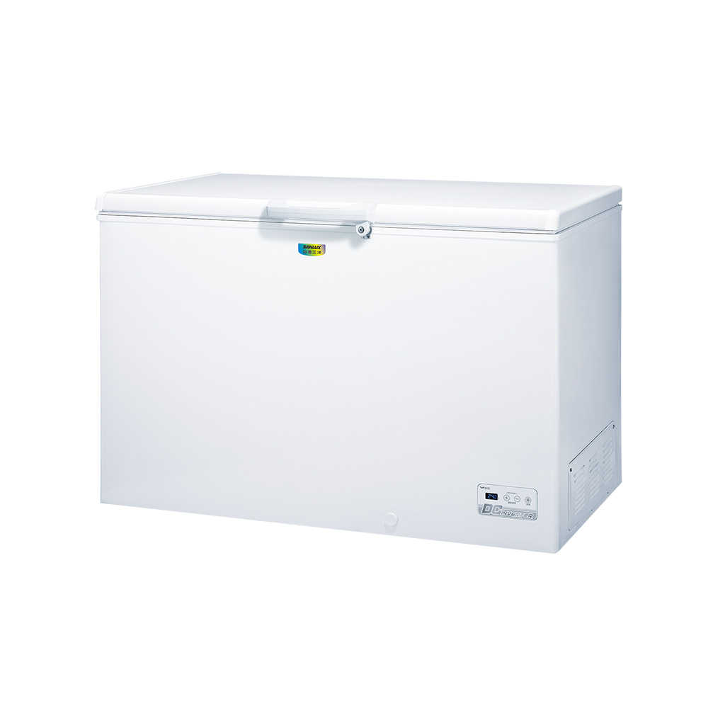 【SANLUX 臺灣三洋】上掀式變頻直冷冷凍櫃 SCF-V390GE(含基本安裝)