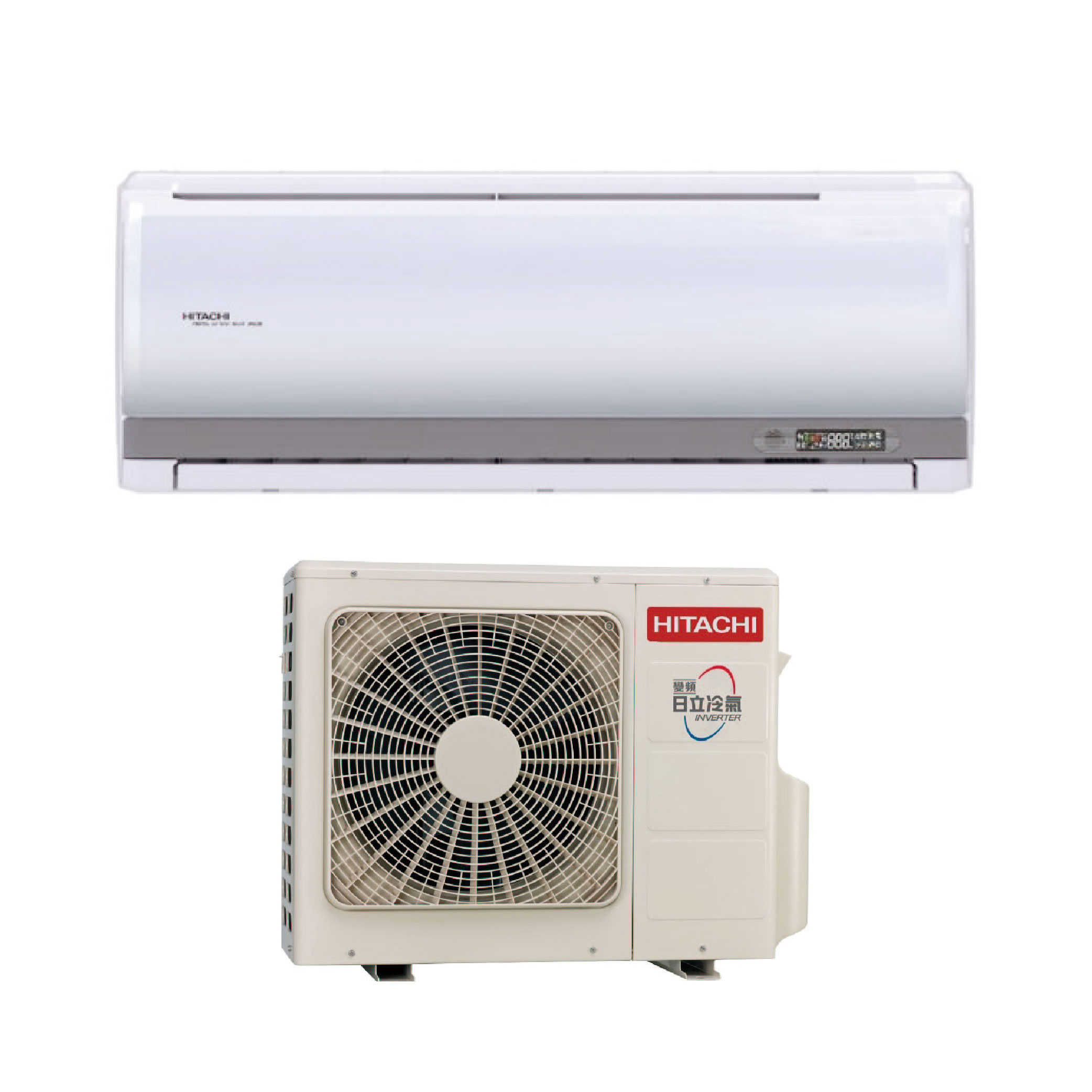 【HITACHI 日立】8坪 變頻分離式冷氣 RAS-50NJP1/RAC-50JP(含基本安裝)