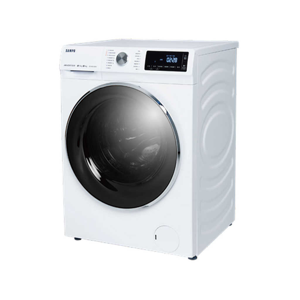 【聲寶】10公斤變頻洗脫烘滾筒蒸洗洗衣機 ES-ND10DH(含基本安裝)