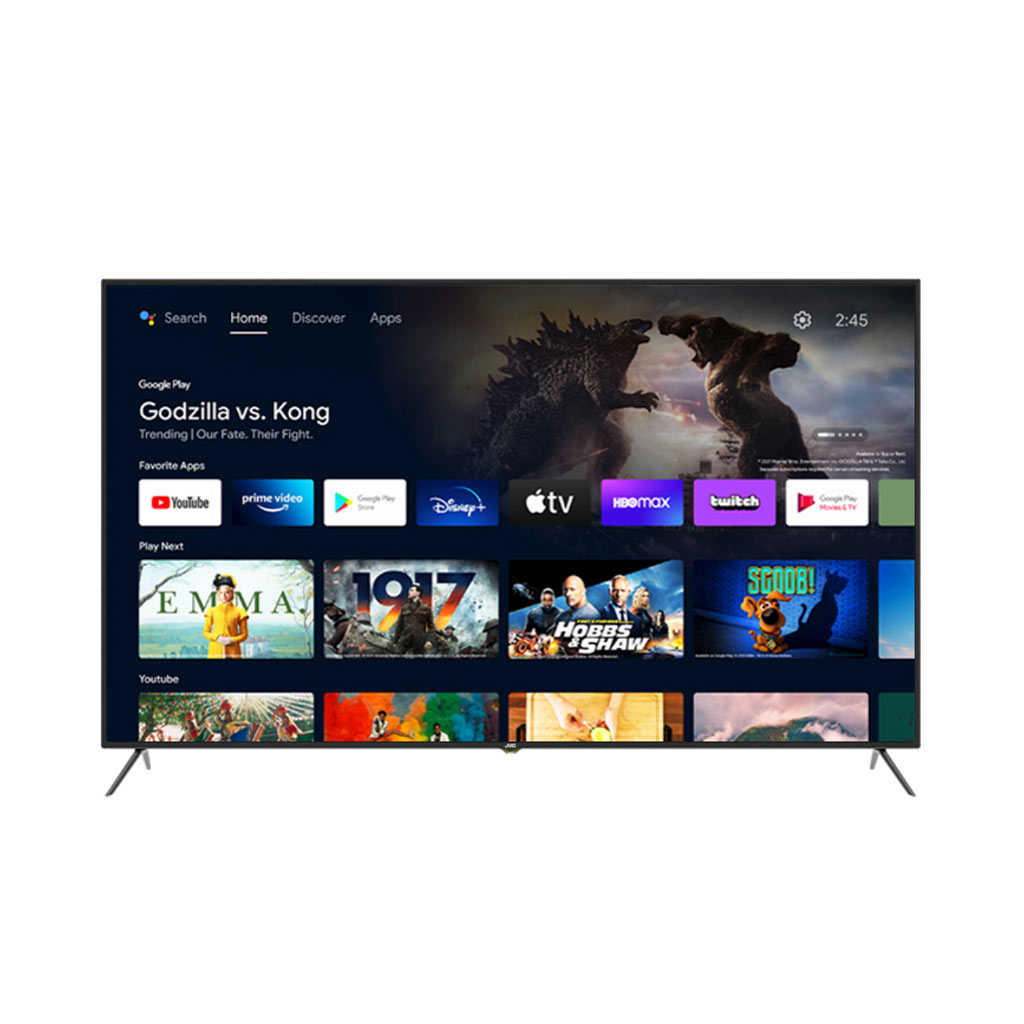 【JVC】75吋 4K HDR Google認證連網液晶顯示器 75M(含基本安裝)