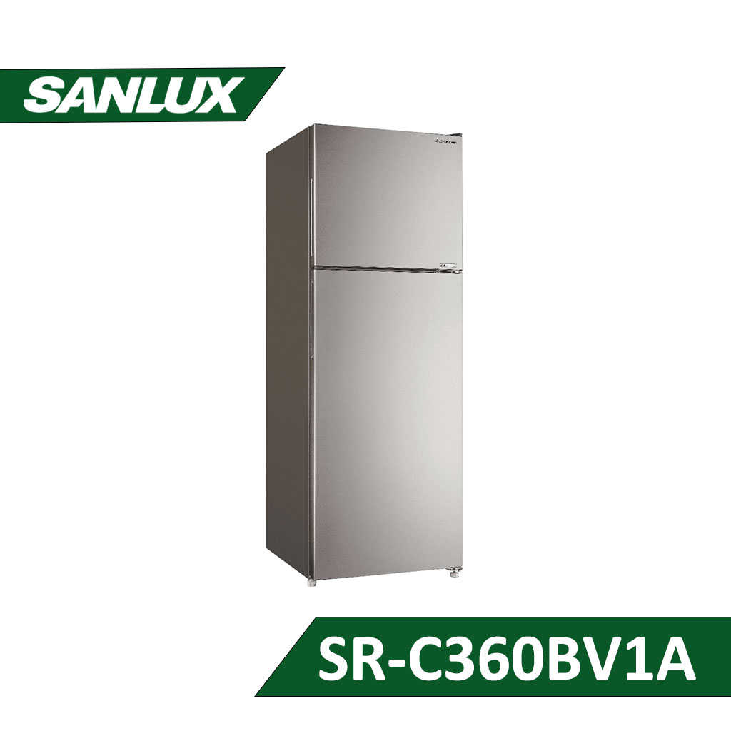 【SANLUX 台灣三洋】360L 雙門變頻冰箱SR-C360BV1A(含基本安裝)