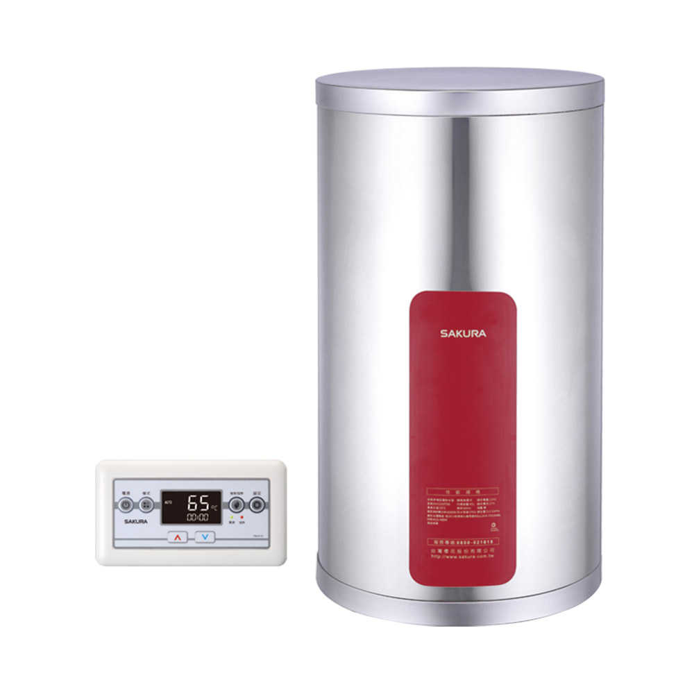 【SAKURA櫻花】12加侖 儲熱直掛式電熱水器 EH1210TS6/S4(含基本安裝)