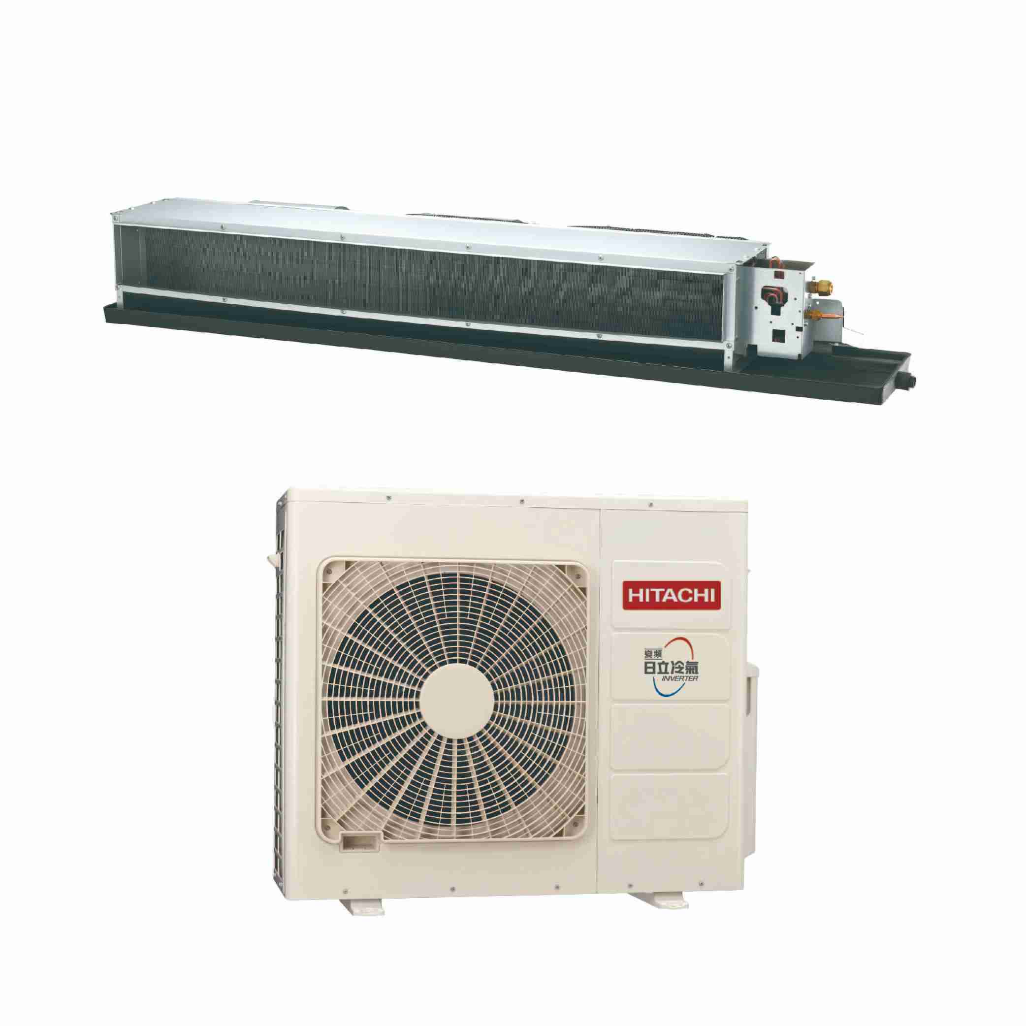 【HITACHI 日立】20坪 變頻吊隱式分離式冷氣 RAD-125NJP1/RAC-125JP(含基本安裝)
