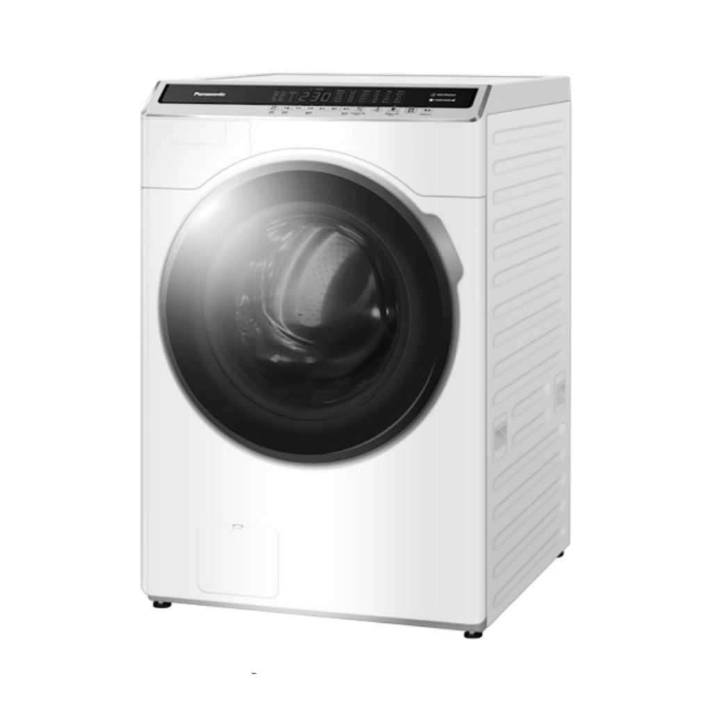 【Panasonic 國際】17kg 洗乾溫水變頻 滾筒式洗衣機 NA-V190MDH-W(含基本安裝)