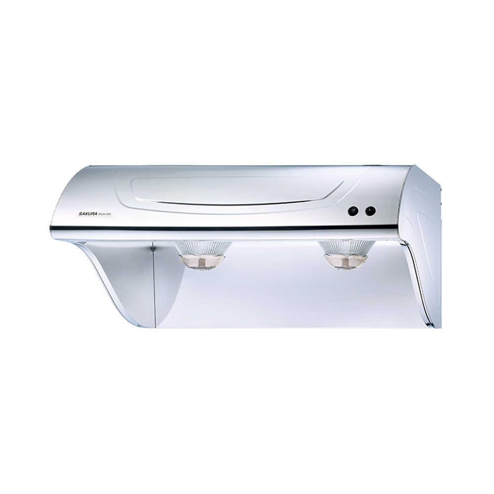 【SAKURA櫻花】90CM 斜背式除油煙機(高速雙渦輪) R3261SXL(含基本安裝)