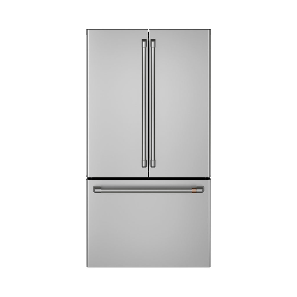 【美國GE奇異】702公升 薄型法式三門冰箱 不鏽鋼色 CWE23SP2MS1(含基本安裝)