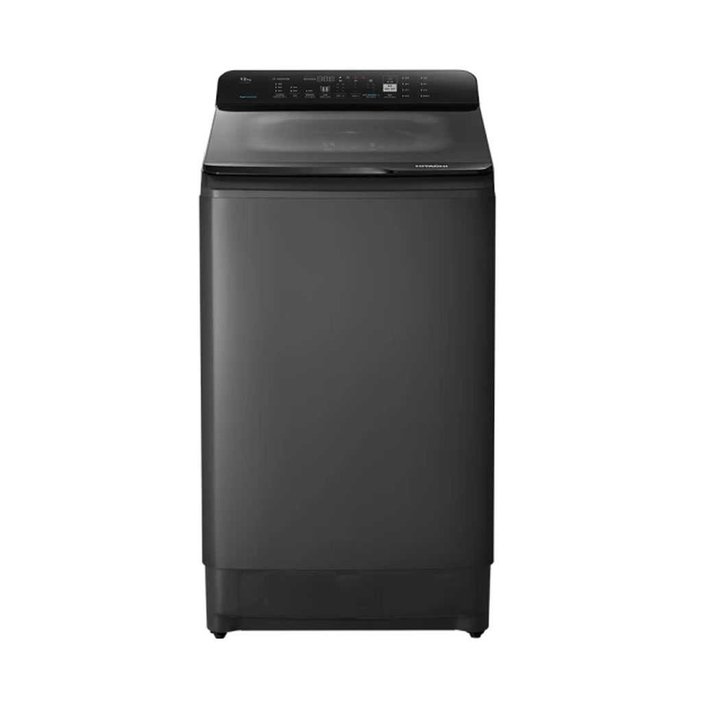 【HITACHI 日立】12KG 高效節能變頻直立式洗衣機 LTL12MVW0T-GG(含基本安裝)